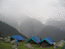 Палатки на перевале